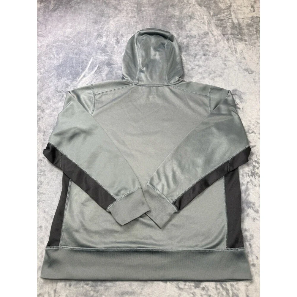 Nike Dri-Fit Therma Football Training Pullover Hoodie Youth XL Gray Sweatshirt